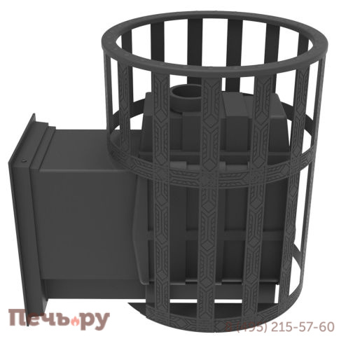 Печь камин Берёзка Воевода 20 ДТ-4 лайт фото 2