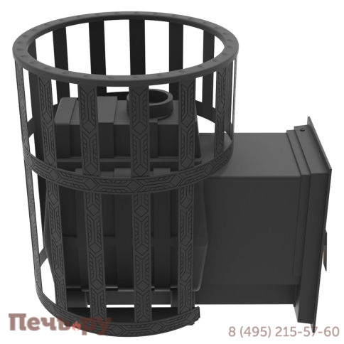 Печь камин Берёзка Воевода 20 ДТ-4 лайт фото 4