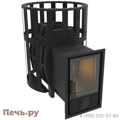 Печь камин Берёзка Воевода 20 ДТ-4 лайт фото