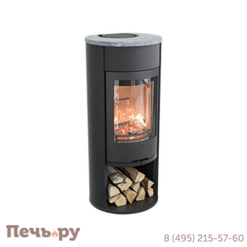 Печь камин Contura 610 Style, чугунная дверца и передняя крышка фото 3