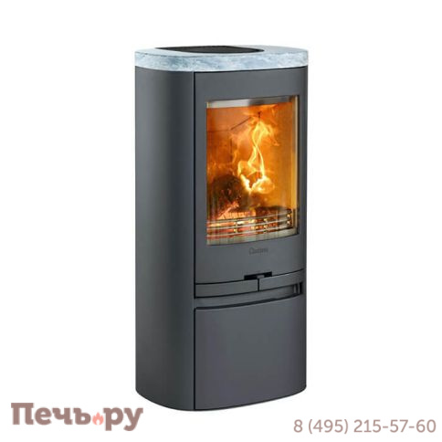 Печь камин Contura 810 Style чугунная дверца фото 5