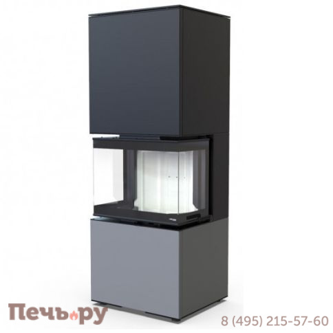 Печь камин Defro Home Intra XSM C VER Compact 1, 8 кВт фото 2