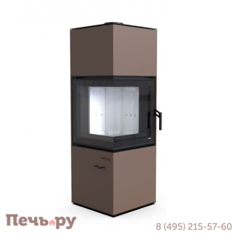 Печь камин Defro Home Quadroom, 9,6 кВт фото 3