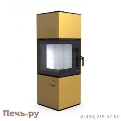 Печь камин Defro Home Quadroom, 9,6 кВт фото 6