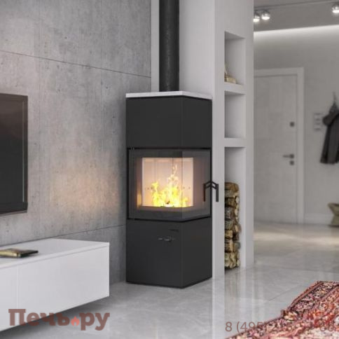 Печь камин Defro Home Quadroom, 9,6 кВт фото 7