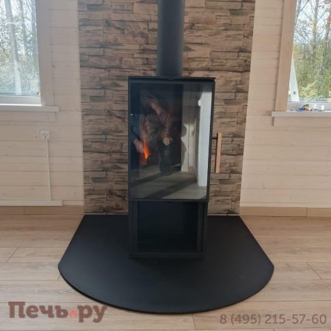 Печь камин Denner Fire Vitra с дровником фото 10