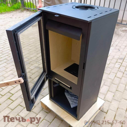 Печь камин Denner Fire Vitra с дровником фото 11