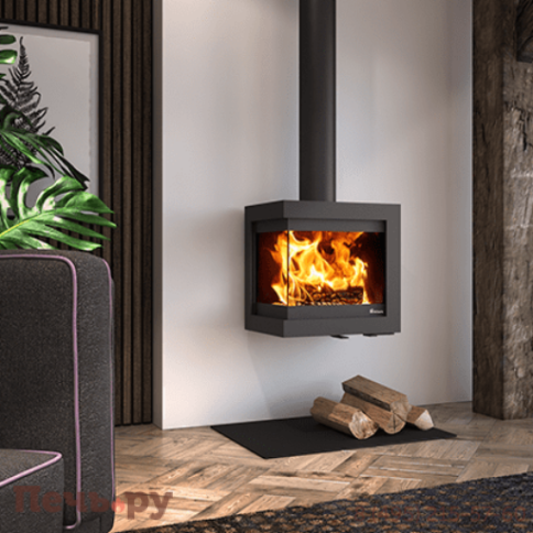 Печь камин Dik Geurts Bora Corner Wall фото