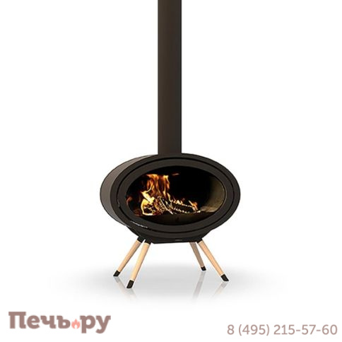 Печь камин Dik Geurts Oval Front Legs фото