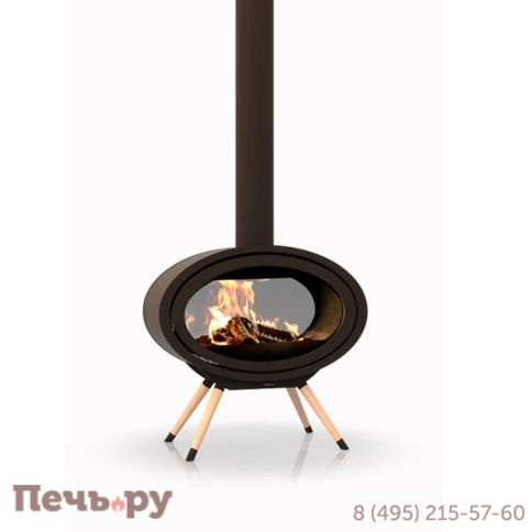 Печь камин Dik Geurts Oval Tunnel Legs фото