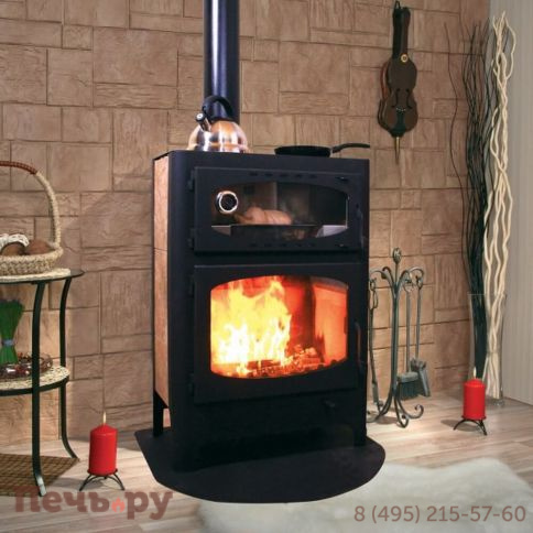 Печь-камин ЭкоКамин Бавария Эко с духовкой и плитой (РК 179) фото 2