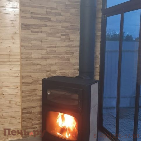 Печь-камин ЭкоКамин Бавария Эко с духовкой и плитой (РК 179) фото 3