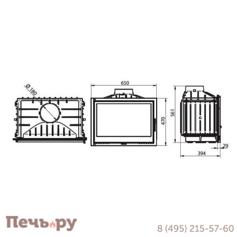 Печь камин Ferguss FG 17 фото 4