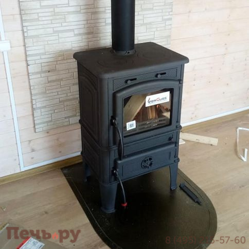 Печь камин Ferguss Lawa с плитой фото 14