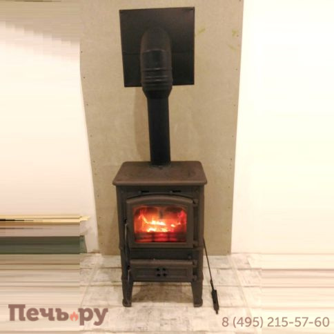 Печь камин Ferguss Lawa с плитой фото 3