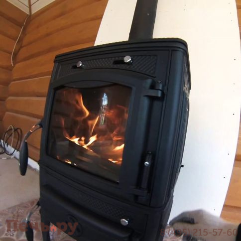 Печь камин Ferguss Lawa с плитой фото 4