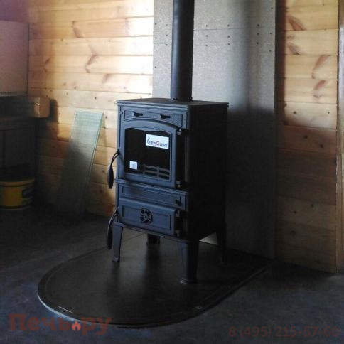 Печь камин Ferguss Lawa с плитой фото 5