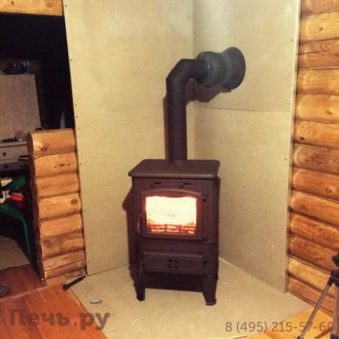 Печь камин Ferguss Lawa с плитой фото 7