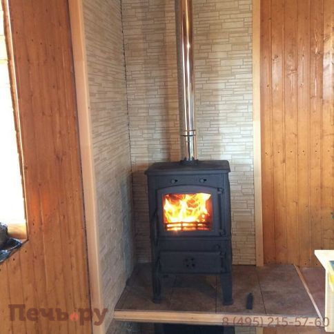 Печь камин Ferguss Lawa с плитой фото 8