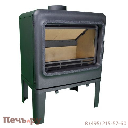 Печь камин FireBird Leopard, 9 кВт, на ножках фото 3