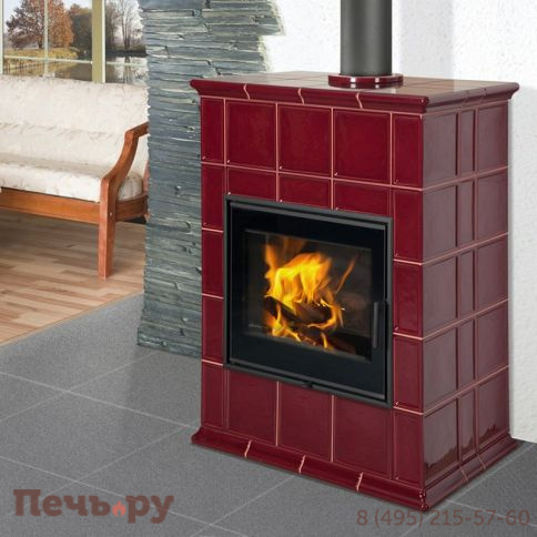 Печь-камин Hein Baracca 8 керамика с теплообменником фото