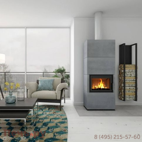 Печь-камин Hein Solid F Akum фото