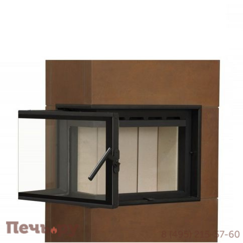 Печь-камин Hein Solid L Akum керамика фото 2