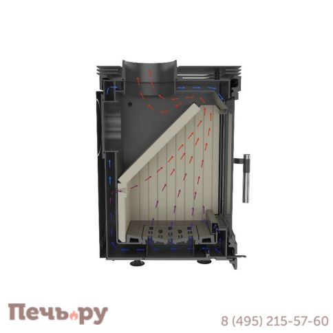 Печь камин Kratki Koza K5 (чугун) фото 3