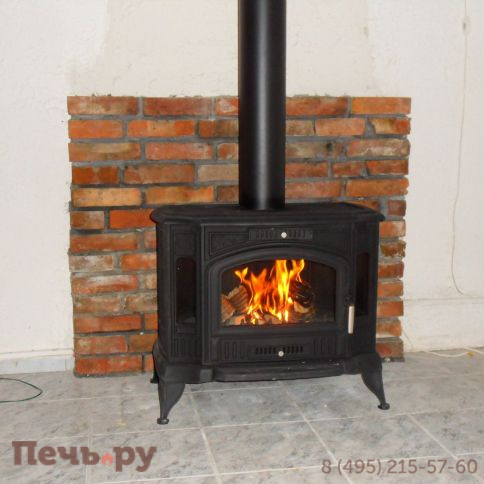 Печь камин Kratki Koza K9 турбина фото 6