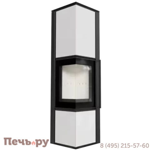 Печь камин Kratki Pro TORA/L белый фото 7