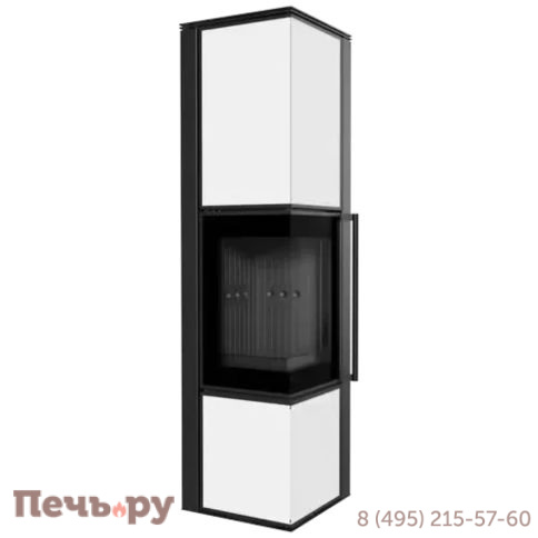 Печь камин Kratki Pro TORA/L белый фото 8