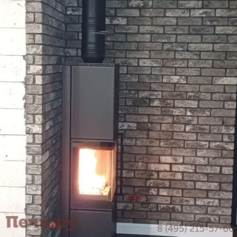 Печь камин Kratki Pro TORA/L черный фото 12