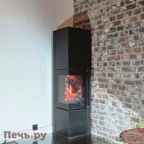 Печь камин Kratki Pro TORA/L черный фото 7