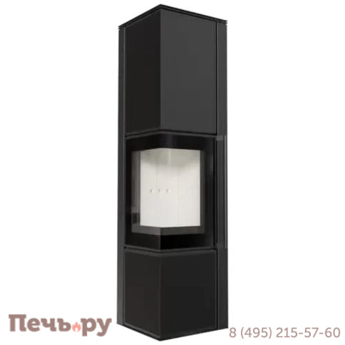 Печь камин Kratki Pro TORA/L Nero Assoluto, с доводчиком фото 7