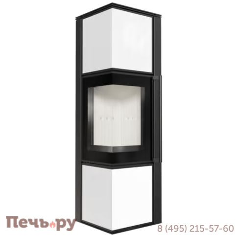 Печь камин Kratki Pro TORA/M белый фото 3