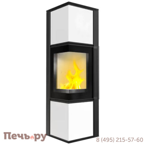 Печь камин Kratki Pro TORA/M белый фото