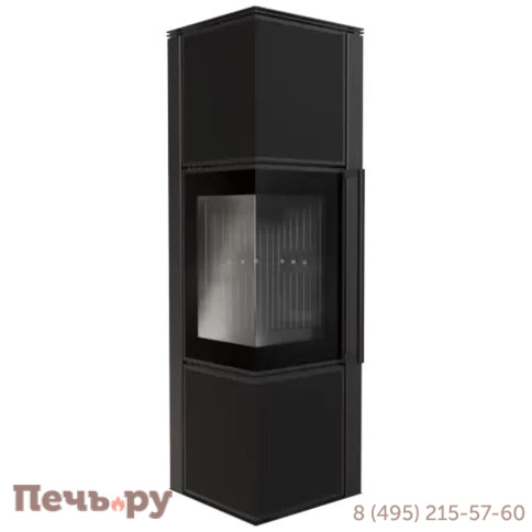 Печь камин Kratki Pro TORA/M Nero Assoluto фото 9