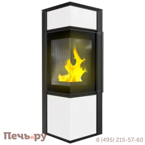 Печь камин Kratki Pro TORA/S Белый фото 2