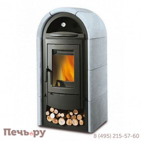Печь камин La Nordica Stefany forno Natural stone (Ля Нордика Стефани с духовкой) фото