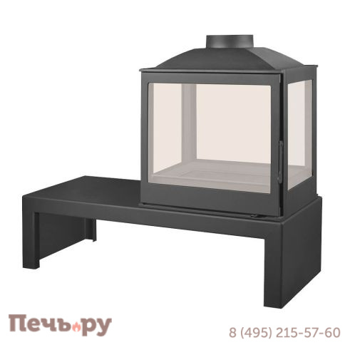 Печь-камин Liseo Castiron LCI 5 G4 Table фото