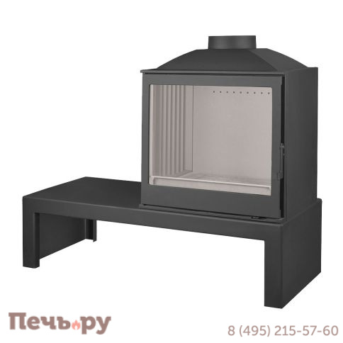 Печь-камин Liseo Castiron LCI 5 GF Table фото