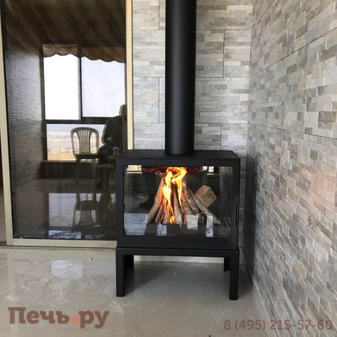 Печь-камин Liseo Castiron LCI 7 GF Stove фото 2