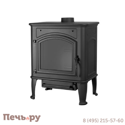 Печь-камин Liseo Castiron LCI Premium,  с подводом внешнего воздуха фото