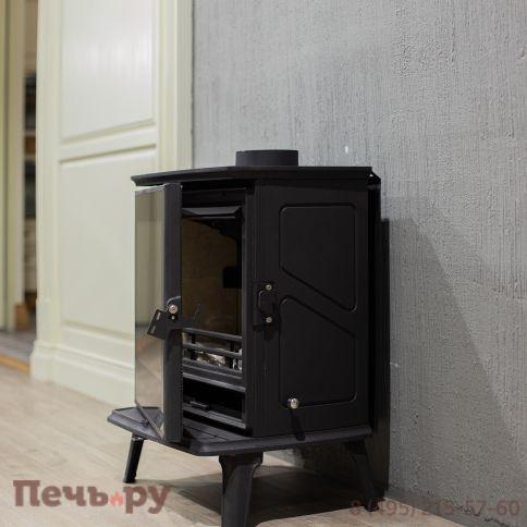 Печь камин Loki Black фото 3