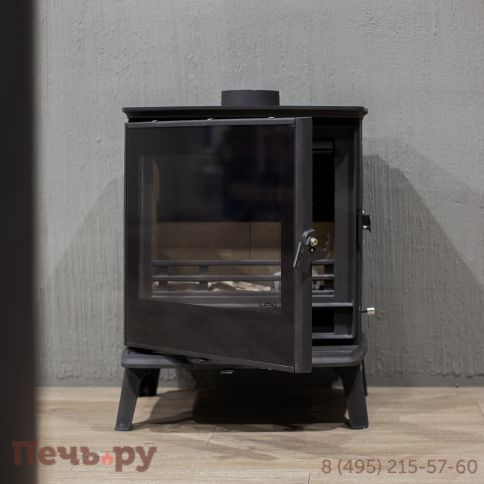 Печь камин Loki Black фото 4