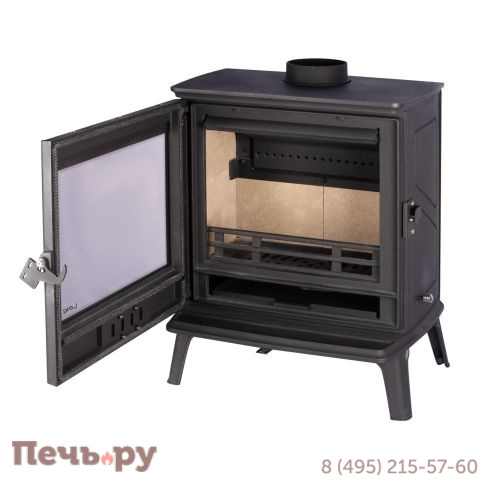 Печь камин Loki Black фото 6