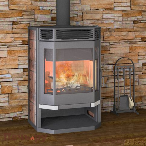 Печь-камин Мета Ангара 12  (без плиты) фото 4