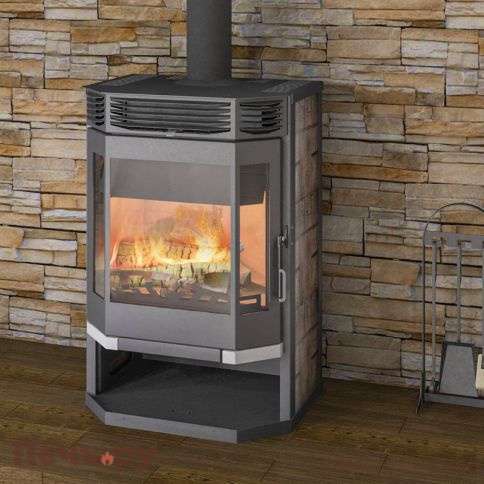 Печь-камин Мета Ангара 12  (без плиты) фото