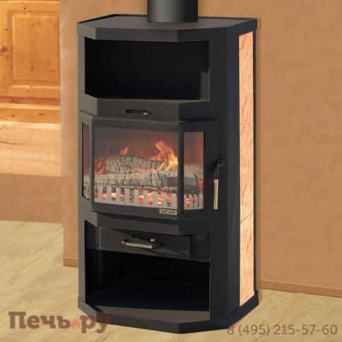 Печь-камин Мета Ангара  (без плиты) фото
