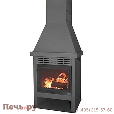 Печь-камин Мета Командор 2 фото